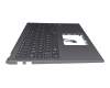 0KNB0-5120GE00 original Asus clavier incl. topcase DE (allemand) noir/gris