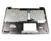 0KNB0-610MGE00 original Asus clavier incl. topcase DE (allemand) argent/argent