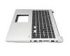 0KNB0-612LGE00 original Asus clavier incl. topcase DE (allemand) noir/argent