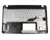 0KNB0-6706GE00 original Asus clavier incl. topcase DE (allemand) noir/argent pour emplacements ODD