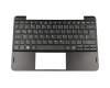 0KNM-161GE12 original Acer clavier incl. topcase DE (allemand) noir/noir