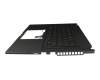 0KNR0-291DGE00 original Asus clavier incl. topcase DE (allemand) noir/noir avec rétro-éclairage ONE ZONE RGB