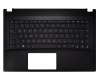 90NB0021-R31GE0 original Asus clavier incl. topcase DE (allemand) noir/noir