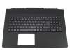 NSK-R61BW 0G original Acer clavier incl. topcase DE (allemand) noir/noir avec rétro-éclairage