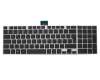 K000149000 original Toshiba clavier DE (allemand) noir/argent