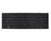 P000622210 original Toshiba clavier DE (allemand) noir/noir abattue