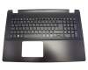 60.MNDN7.010 original Acer clavier incl. topcase DE (allemand) noir/noir