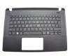 Clavier incl. topcase DE (allemand) noir/noir original pour Acer Aspire ES1-311