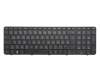 Clavier DE (allemand) noir/noir abattue original pour HP Pavilion g7-2258sg (C5S96EA)