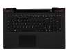 5CB0F78854 original Lenovo clavier incl. topcase DE (allemand) noir/noir avec rétro-éclairage