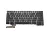 CP690425-XX original Fujitsu clavier DE (allemand) noir/gris avec rétro-éclairage