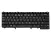 Clavier US (anglais) noir avec rétro-éclairage et mouse stick original pour Dell Latitude 14 (E6430-2294)