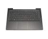 Clavier incl. topcase DE (allemand) noir/noir original pour Lenovo IdeaPad U330 Touch (59393429)