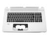 763935-041 original HP clavier incl. topcase DE (allemand) noir/argent avec rétro-éclairage