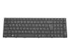 6-80-WA500-070-1 original Clevo clavier DE (allemand) noir/noir abattue