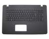0KN0-TX1GE13 original Asus clavier incl. topcase DE (allemand) noir/noir