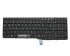 Clavier DE (allemand) noir/noir abattue original pour Fujitsu LifeBook A556/G (VFY:A5560MP851DE)