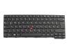 Clavier DE (allemand) noir/noir abattue avec mouse stick original pour Lenovo ThinkPad E455