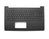 Clavier incl. topcase DE (allemand) noir/noir original pour Asus F553SA