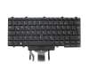 Clavier DE (allemand) noir avec rétro-éclairage et mouse stick original pour Dell Latitude 14 (5480)