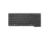 Clavier DE (allemand) noir/noir abattue original pour Fujitsu LifeBook E544 (VFY:E5440M2551DE)