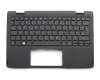 Clavier incl. topcase DE (allemand) noir/noir original pour Acer Aspire R11 (R3-131T)