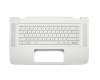 841266-041 original HP clavier incl. topcase DE (allemand) argent/argent avec rétro-éclairage
