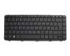 Clavier DE (allemand) noir/noir avec rétro-éclairage original pour HP ProBook 430 G2 (G6W32EA)