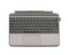 Alternative pour 90NB0D01-R31GE1 original Asus clavier incl. topcase DE (allemand) noir/gris