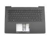 35041599 original Medion clavier incl. topcase DE (allemand) noir/noir avec rétro-éclairage