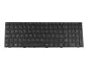 Clavier DE (allemand) noir/noir abattue original pour Lenovo IdeaPad 110-17ISK (80VL)