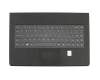 PK130TA2A02 original LCFC clavier incl. topcase US (anglais) noir/noir avec rétro-éclairage