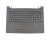 Clavier incl. topcase DE (allemand) noir/noir original pour Lenovo V510-15IKB (80WQ017LGE)