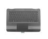 Clavier incl. topcase DE (allemand) noir/noir original pour HP Pavilion 14-al000