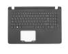 Clavier incl. topcase DE (allemand) noir/noir original pour Acer Aspire ES1-524