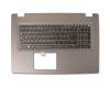 6B.G50N1.008 original Acer clavier incl. topcase DE (allemand) noir/gris avec rétro-éclairage
