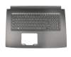 NKI1517047 original Acer clavier incl. topcase DE (allemand) noir/noir avec rétro-éclairage (GTX 1060)