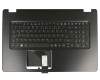 6B.GHZN7.010 original Acer clavier incl. topcase DE (allemand) noir/noir avec rétro-éclairage