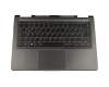 AM1JH000200 original Lenovo clavier incl. topcase DE (allemand) noir/gris avec rétro-éclairage