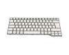 Clavier DE (allemand) blanc/gris original pour Fujitsu LifeBook E733