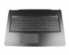 TFQ37G37TPK03 original HP clavier incl. topcase DE (allemand) noir/noir