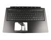 LG5P_A50BRL original Acer clavier incl. topcase DE (allemand) noir/noir avec rétro-éclairage