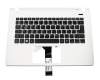439.03401.0031 original Acer clavier incl. topcase DE (allemand) noir/blanc