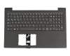 Clavier incl. topcase DE (allemand) gris/gris original pour Lenovo V130-15IKB (81HN00EDGE)