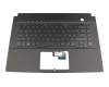0KNR0-4619GE00 original Asus clavier incl. topcase DE (allemand) noir/noir avec rétro-éclairage