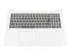 Clavier DE (allemand) gris original pour Lenovo IdeaPad 330-15ICN (81EY)