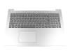 5CB0R26517 original Lenovo clavier incl. topcase DE (allemand) gris/argent