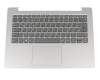 Clavier incl. topcase DE (allemand) gris/argent original pour Lenovo IdeaPad 330S-14IKB (81F4014AGE)