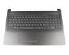 Clavier incl. topcase DE (allemand) noir/noir (wave) original pour HP 15-bs106ng (2QF69EA)