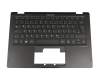 Clavier incl. topcase DE (allemand) noir/noir original pour Medion Akoya E3223 (YS13G)